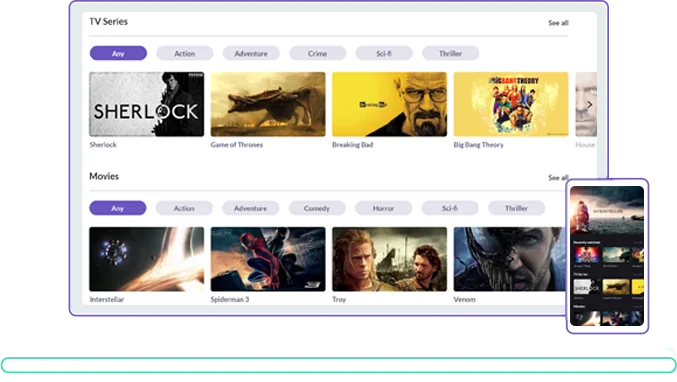 IPTV OTT hero image